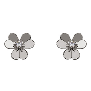 Золотые серьги с фианитами (2б_с-069) картинка Золотые серьги с фианитами (2б_с-069) фотография