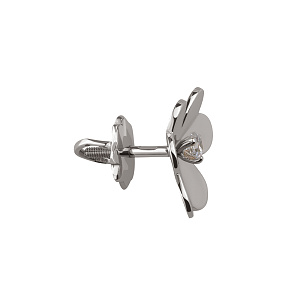 Золотые серьги с фианитами (2б_с-069) картинка Золотые серьги с фианитами (2б_с-069) фотография