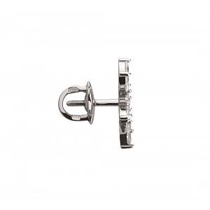 Золоті сережки з фіанітами (2б_с-232) фотографія