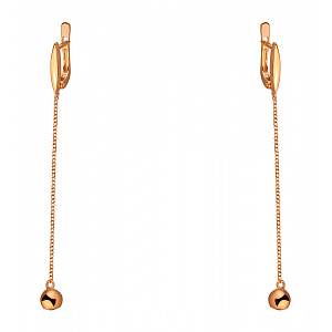 Золоті сережки  (1с124/01б) фотографія