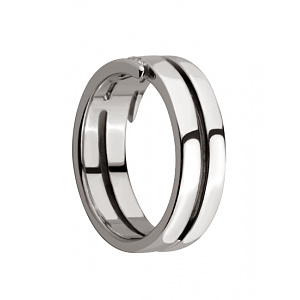 Золотое  кольцо с цирконием куб. (01-18995791) фотография