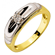 Золота каблучка з діамантом (01-200563491) Золота каблучка з діамантом (01-200563491)