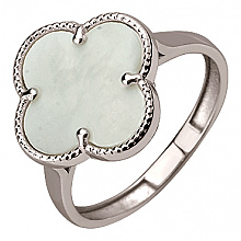 Золотое кольцо с перламутром (01-200783591)