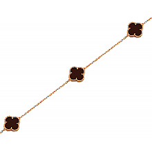 Золотой браслет с фианитом (цирконием куб.) (01-200838291)