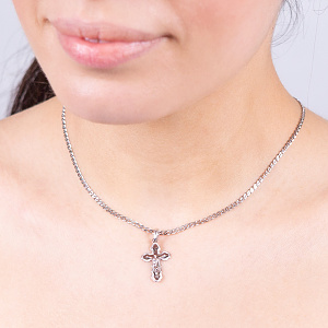 Золотой крестик  (2б_п-181) фотография