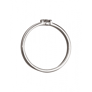 Золотое кольцо с бриллиантом (01-200462092) фотография