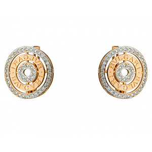 Золотые серьги с фианитом (цирконием куб.) (01-200761592) фотография