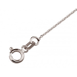 Золотое колье с бриллиантом (01-200815992) фотография