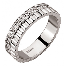 Золота каблучка з фіанітом (цирконієм куб.) (01-200858192)