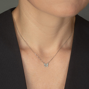 Золотое колье  (3н155/01б) фотография