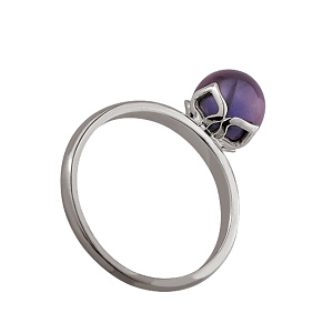 Золотое кольцо с жемчугом (2б_к-089) фотография