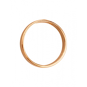 Золота каблучка з діамантами (01-200489293) фотографія