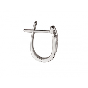 Золотые серьги с бриллиантами (01-200535093) фотография