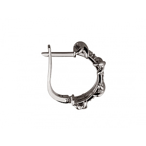 Золоті сережки з діамантами (01-200559593) фотографія