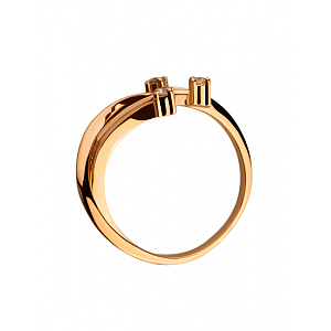 Золота каблучка з діамантами (01-200563593) картинка Золота каблучка з діамантами (01-200563593) фотографія