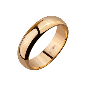 Золота обручка  (1к-228) фотографія