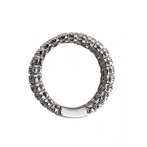 Золотое  кольцо с бриллиантами (01-18385395) фотография