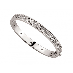 Золотой  браслет с бриллиантами (01-200838295) фотография