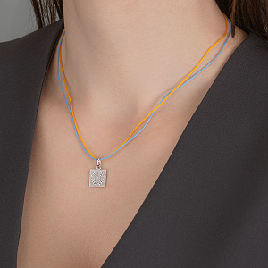 Золотий кулон «Кохання» (2б_п-262) фотографія