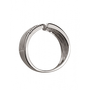 Золотое кольцо с бриллиантами (01-18891896) фотография