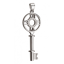 Золотой кулон с бриллиантами (01-200563496)