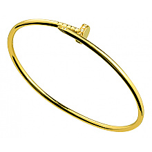 Золотий  браслет з діамантами (01-200569596)