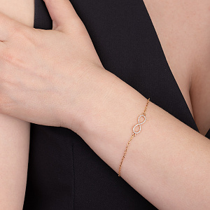 Золотой браслет  (1б012/01б) фотография