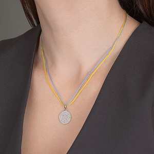 Золотий кулон «Багатство» (2б_п-267) фотографія