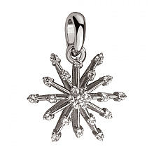 Золотий кулон з діамантами (2б_п-270)