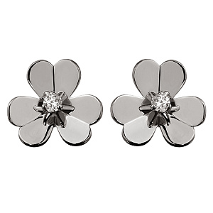 Золоті сережки з діамантами (2б_с-069) фотографія