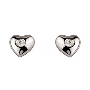 Золоті сережки з діамантами (01-200602997) фотографія