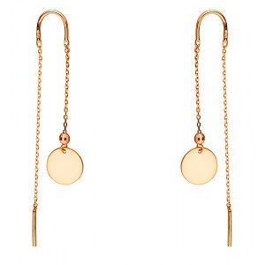 Золотые серьги  (1с330/00б) фотография