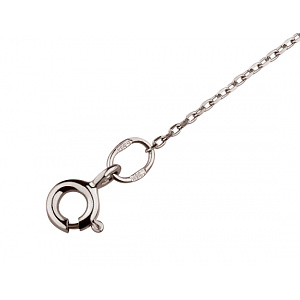 Золотое колье с цирконием куб. (01-19083798) фотография