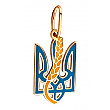 Золотий кулон з емаль 01-200465898 картинка №1 Золотий кулон з емаль 01-200465898 фотографія 1