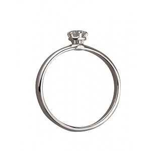 Золота каблучка з діамантом (01-200473898) фотографія