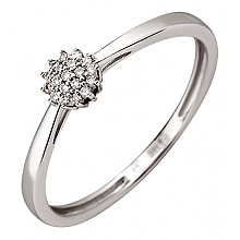 Золота каблучка з діамантами (01-200785598)