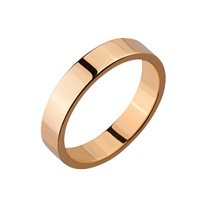 Золота обручка  (1к-201) фотографія