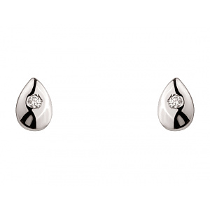 Золотые серьги с бриллиантами (01-200539499) фотография