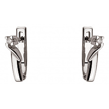 Золоті сережки з діамантами (01-200566899)