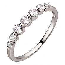 Золотое кольцо с фианитом (цирконием куб.) (01-200742499)